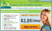 link to HostMonster web hosting
